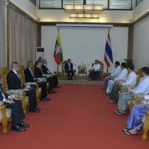 (၈)ကြိမ်မြောက် မြန်မာ – ထိုင်း တပ်မတော်နှစ်ရပ်အကြား အဆင့်မြင့်အရာရှိကြီးများအစည်းအဝေးကျင်းပပြုလုပ်