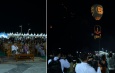မာရဝိဇယ ဗုဒ္ဓရုပ်ပွားတော်မြတ်ကြီး တန်ဆောင်တိုင်မီးထွန်းပွဲတော် မီးပုံးပျံလွှတ်တင်ပူဇော်ခြင်း အခမ်းအနားအား စည်ကားသိုက်မြိုက်စွာဖြင့် ဆက်လက်ကျင်းပပြုလုပ်နိုင်ငံတော်စီမံအုပ်ချုပ်ရေးကောင်စီဥက္ကဋ္ဌ နိုင်ငံတော်ဝန်ကြီးချုပ် ဗိုလ်ချုပ်မှူးကြီး မင်းအောင်လှိုင်နှင့် ဇနီး ဒေါ်ကြကြူလှတို့ တက်ရောက်ကြည့်ရှုအားပေး