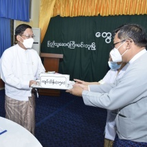 Chairman of State Administration Council Prime Minister Senior General Min Aung Hlaing inspects functioning of Minbu General Hospital