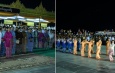 နိုင်ငံတော်စီမံအုပ်ချုပ်ရေးကောင်စီဥက္ကဋ္ဌ နိုင်ငံတော်ဝန်ကြီးချုပ်ဗိုလ်ချုပ်မှူးကြီး မင်းအောင်လှိုင်နှင့် ဇနီး ဒေါ်ကြူကြူလှ မာရဝိဇယဗုဒ္ဓရုပ်ပွားတော်မြတ်ကြီးအား ပထမအကြိမ် မသိုးရွှေကြာသင်္ကန်းတော် ရက်လုပ်ပူဇော်ပွဲ ဖွင့်ပွဲအခမ်းအနားသို့ တက်ရောက်ကြည်ညို