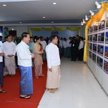 Chairman of State Administration Council Prime Minister Senior General Min Aung Hlaing opens and addresses 76th Anniversary Independence Day commemorative Youth and Literature Arts Festival