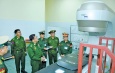 SAC Chairman Commander-in-Chief of Defence Services Senior General Min Aung Hlaing, wife Daw Kyu Kyu Hla visit hospitalized Tatmadaw members who were injured while performing national defense and security duties