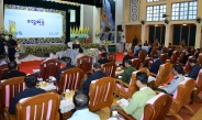 Chairman of State Administration Council Prime Minister Senior General Min Aung Hlaing meets coffee entrepreneurs and MSME entrepreneurs in PyinOoLwin Township
