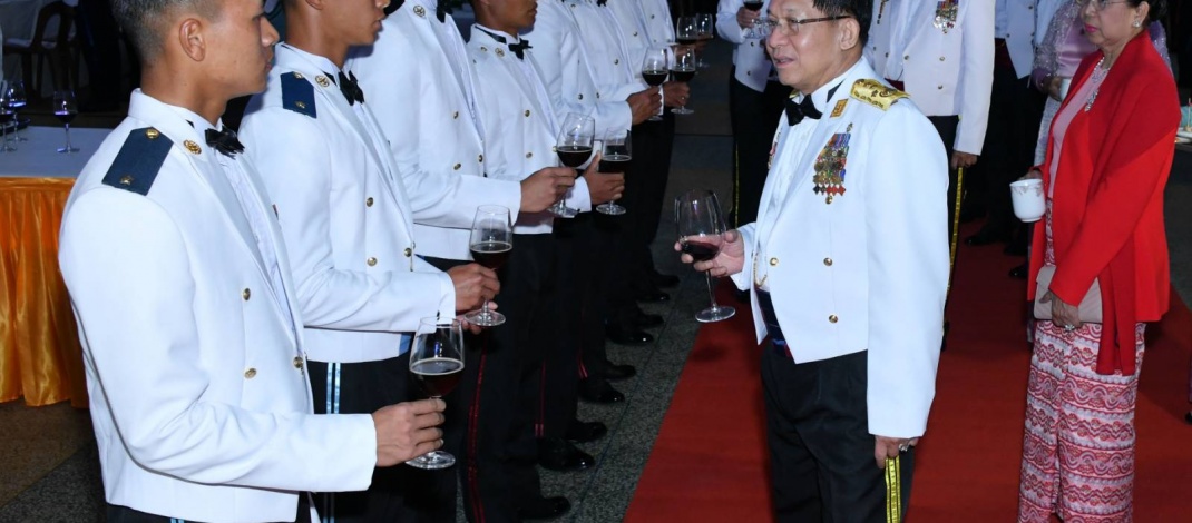 Graduation dinner of 65th Intake of Defense Services Academy held