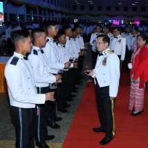 Graduation dinner of 65th Intake of Defense Services Academy held