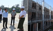 Chairman of State Administration Council Prime Minister Senior General Min Aung Hlaing inspects West Yangon Technological University, West Yangon University