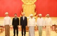 Chairman of State Administration Council Prime Minister Senior General Min Aung Hlaing accepts Credentials of Ambassador of Brazil to Myanmar