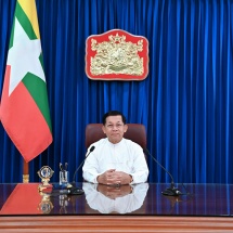 Chairman of State Administration Council Prime Minister Senior General Min Aung Hlaing extends New Year Greetings for 2024