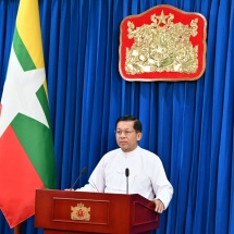 Address delivered by Chairman of State Administration Council Prime Minister of the Republic of Union of Myanmar Senior General Thadoe Maha Thray Sithu Thadoe Thiri Thudhamma Min Aung Hlaing at the opening ceremony of the 52nd Myanmar Health Congress