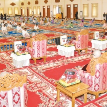 Waso robe-offering ceremony 2023 of the State Administration Council of the Republic of the Union of Myanmar held