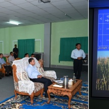 နိုင်ငံတော်စီမံအုပ်ချုပ်ရေးကောင်စီဥက္ကဋ္ဌ နိုင်ငံတော်ဝန်ကြီးချုပ်ဗိုလ်ချုပ်မှူးကြီး မင်းအောင်လှိုင်သီလဝါဘက်စုံစိုက်ပျိုးမွေးမြူရေးဇုန် အကောင်အထည်ဖော်ဆောင်ရွက်နေမှု အခြေအနေများအား ကြည့်ရှုစစ်ဆေး