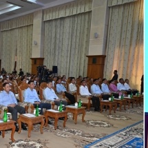 ရာဂိမုန်တိုင်းနှင့် ဆက်စပ်ဖြစ်ပွားသောရေဘေးကြောင့် ရေဘေးဒဏ်သင့်ခဲ့ရသည့် ဒေသများ၌ ကူညီကယ်ဆယ်ရေးနှင့် ပြန်လည်ထူထောင်ရေးလုပ်ငန်းများ ဆောင်ရွက်ရန်အတွက်  စေတနာရှင်၊ အလှူရှင်များက အလှူငွေများ ဒုတိယအကြိမ်ပေးအပ်လှူဒါန်းပွဲ ကျင်းပပြုလုပ်