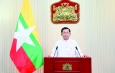 ပြည်ထောင်စုသမ္မတမြန်မာနိုင်ငံတော်အစိုးရ နိုင်ငံတော်စီမံအုပ်ချုပ်ရေးကောင်စီဥက္ကဋ္ဌ နိုင်ငံတော် ဝန်ကြီးချုပ် ဗိုလ်ချုပ်မှူးကြီး သတိုးမဟာသရေစည်သူ သတိုးသီရိသုဓမ္မ မင်းအောင်လှိုင် ၏ မြန်မာ သက္ကရာဇ် ၁၃၈၇ ခုနှစ်   နှစ်သစ်ကူးနှုတ်ခွန်းဆက်မင်္ဂလာစကား