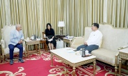 Chairman of State Administration Council Prime Minister Senior General Min Aung Hlaing receives Special Envoy of the Government of Japan for National Reconciliation in Myanmar, Chairman of Nippon Foundation H.E. Mr.Yohei SASAKAWA; rescue and relief aid donated for earthquake-hit areas
