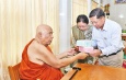 SAC Chairman Prime Minister Senior General Min Aung Hlaing inspects collapse of Inwa Bridge in Sagging, loss and damage to Sagging in the earthquake, ongoing rehabilitation operations, fulfills necessary requirements
