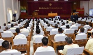 Patron of Myanmar War Veterans Organization Chairman of State  Administration Council Commander-in-Chief of Defence Services  Senior General Min Aung Hlaing addresses MWVO special conference (2025)