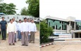 နိုင်ငံတော်စီမံအုပ်ချုပ်ရေးကောင်စီဥက္ကဋ္ဌ နိုင်ငံတော်ဝန်ကြီးချုပ် ဗိုလ်ချုပ်မှူးကြီးမင်းအောင်လှိုင် ငလျင်ဒဏ်ကြောင့် ထိခိုက်ပျက်စီးမှုများဖြစ်ပေါ်ခဲ့သည့် ဝန်ကြီးရုံးအဆောက်အဦများအား ကြည့်ရှုစစ်ဆေး၊ လိုအပ်သည်များလမ်းညွှန်မှာကြား