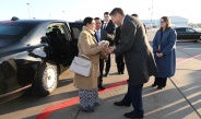 Myanmar high-level delegation led by SAC Chairman Prime Minister Senior General Min Aung Hlaing arrives in Novosibirsk, Russian Federation