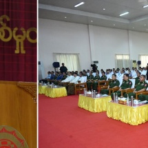 မြန်မာနိုင်ငံစစ်မှုထမ်းဟောင်းအဖွဲ့နာယကနိုင်ငံတော်စီမံအုပ်ချုပ်ရေးကောင်စီဥက္ကဋ္ဌတပ်မတော်ကာကွယ်ရေးဦးစီးချုပ် ဗိုလ်ချုပ်မှူးကြီးမင်းအောင်လှိုင်မြန်မာနိုင်ငံစစ်မှုထမ်းဟောင်းအဖွဲ့အထူး ညီလာခံ(၂၀၂၅)သို့ တက်ရောက်မိန့်ခွန်းပြောကြား