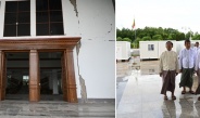 Chairman of State Administration Council Prime Minister Senior General Min Aung Hlaing inspects ministry buildings damaged earthquake, gives necessary instructions