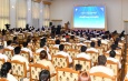 Well-wishers present donations to provide relief aid and rehabilitation  undertakings for Mandalay earthquake victims at the second  donation ceremony