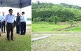 Chairman of State Administration Council Prime Minister Senior General Min Aung Hlaing inspects endeavours for ensuring sufficient water supply, education promotion and cleanliness and beautification in PyinOoLwin