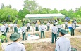 13 arid districts hold monsoon tree-planting ceremonies for 2025 through mass movements Chairman of State Administration Council Prime Minister Senior General  Min Aung Hlaing takes part in a ceremony and plants a tamar sapling