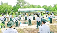 13 arid districts hold monsoon tree-planting ceremonies for 2025 through mass movements Chairman of State Administration Council Prime Minister Senior General  Min Aung Hlaing takes part in a ceremony and plants a tamar sapling
