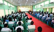 Chairman of State Administration Council Prime Minister Senior General Min Aung Hlaing meets district and township level departmental officials, local elders and MSME entrepreneurs from Meiktila District, Mandalay Region, and discusses regional development