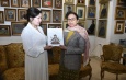 Delegation led by Daw Kyu Kyu Hla, wife of SAC Chairman Prime Minister Senior General Min Aung Hlaing, visits Leo Bardamov Museum in Ulan-Ude, Buryatia, Russian Federation
