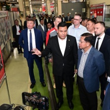 High-level Myanmar delegation led by Chairman of the State Administration Council Prime Minister Senior General Min Aung Hlaing visits Lake Baikal and Ulan-Ude LVRZ Locomotive and Carriage Repair Plant