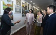နိုင်ငံတော်စီမံအုပ်ချုပ်ရေးကောင်စီဥက္ကဋ္ဌ နိုင်ငံတော်ဝန်ကြီးချုပ်  ဗိုလ်ချုပ်မှူးကြီးမင်းအောင်လှိုင်၏ဇနီး ဒေါ်ကြူကြူလှ ဦးဆောင်သည့်ကိုယ်စားလှယ်အဖွဲ့ ရုရှားဖက်ဒရေးရှင်းနိုင်ငံ၊ Buryatia ပြည်နယ်၊ Ulan-Ude မြို့ရှိ Leo Bardamov ပြတိုက်သို့ သွားရောက်ကြည့်ရှုလေ့လာ