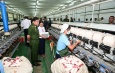 တပ်မတော်ချည်မျှင်နှင့် အထည်စက်ရုံ (မိတ္ထီလာ) နှင့် အမှတ်(၃) ဘိလပ်မြေစက်ရုံ (တန် ၁၂၀၀)တို့၏ ကုန်ထုတ်စွမ်းအားမြှင့်တင်ဆောင်ရွက်နေမှုအခြေအနေများအား သွားရောက်ကြည့်ရှုစစ်ဆေး