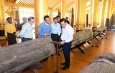 နိုင်ငံတော်လုံခြုံရေးနှင့် အေးချမ်းသာယာရေးကော်မရှင်ဥက္ကဋ္ဌ ဗိုလ်ချုပ်မှူးကြီး မင်းအောင်လှိုင် ပဲခူးမြို့၊ ကမ္ဘောဇသာဒီရွှေနန်းတော်ကြီး ထိန်းသိမ်းထားရှိမှုအား ကြည့်ရှု့စစ်ဆေး