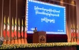 ပြည်ထောင်စုသမ္မတမြန်မာနိုင်ငံတော် နိုင်ငံတော်စီမံအုပ်ချုပ်ရေးကောင်စီ ဂုဏ်ပြုတွေ့ဆုံပွဲ အခမ်း အနားကျင်းပ  နိုင်ငံတော်စီမံအုပ်ချုပ်ရေးကောင်စီဥက္ကဋ္ဌ နိုင်ငံတော်ဝန်ကြီးချုပ် ဗိုလ်ချုပ်မှူးကြီး မင်းအောင်လှိုင် တက်ရောက်အမှာစကားပြောကြား     