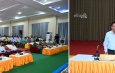 Chairman of State Security and Peace Commission of the Republic of the Union of Myanmar Senior General Min Aung Hlaing met departmental officials and local elders from Minbu and discussed regional development: presents awards to a student who won the “The Whole Myanmar First” in science subject in the 2024-2025 matriculation examination with six distinctions and another six-distinction winner