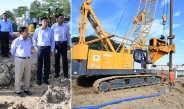 နိုင်ငံတော်လုံခြုံရေးနှင့်အေးချမ်းသာယာရေးကော်မရှင်ဥက္ကဋ္ဌ ဗိုလ်ချုပ်မှူးကြီးမင်းအောင်လှိုင်  ရန်ကုန်-မန္တလေးအမြန်လမ်းမကြီးတစ်လျှောက် ပြုပြင်ထိန်းသိမ်းရေးလုပ်ငန်းများ ဆောင်ရွက်နေမှု အခြေအနေ များအား ကြည့်ရှုစစ်ဆေး