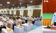 ပြည်ထောင်စုသမ္မတမြန်မာနိုင်ငံတော် ယာယီသမ္မတ နိုင်ငံတော်လုံခြုံရေးနှင့် အေးချမ်းသာယာရေး ကော်မရှင်ဥက္ကဋ္ဌ ဗိုလ်ချုပ်မှူးကြီးမင်းအောင်လှိုင် တနင်္သာရီတိုင်းဒေသကြီး၊ မြိတ်မြို့ရှိဌာနဆိုင်ရာ တာဝန်ရှိသူများ၊   မြို့မိမြို့ဖများနှင့်တွေ့ဆုံ၍ ဒေသဖွံ့ဖြိုးတိုးတက်ရေးဆိုင်ရာများ ဆွေးနွေးပြောကြား   