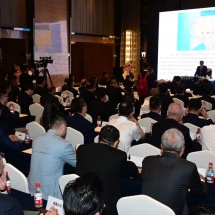 Acting President of the Republic of the Union of Myanmar, Chairman of State Security and Peace Commission of the Republic of the Union of Myanmar, Senior General Min Aung Hlaing addresses Myanmar-China economic cooperation promotion meeting