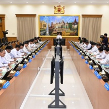 State Security and Peace Commission and Union government of the Republic of  the Union of Myanmar hold coordination meeting