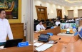 ပြည်ထောင်စုသမ္မတမြန်မာနိုင်ငံတော် နိုင်ငံတော်လုံခြုံရေးနှင့်အေးချမ်းသာယာရေးကော်မရှင်နှင့် ပြည်ထောင်စုအစိုးရအဖွဲ့တို့၏ လုပ်ငန်းညှိနှိုင်းအစည်းအဝေးကျင်းပ  