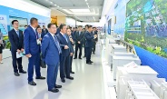 Acting President of the Republic of the Union of Myanmar, Chairman of the State Security and Peace Commission of the Republic of the Union of Myanmar, Senior General Min Aung Hlaing visits Tebian Electric Apparatus (TBEA) company in Beijing