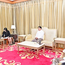Delegation led by Special Envoy for Asian Affairs of Chinese Foreign Ministry pays courtesy call on Acting President of the Republic of the Union of Myanmar, Chairman of the State Security and Peace Commission of the Republic of the Union of Myanmar, Senior General Min Aung Hlaing