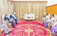 Acting President of the Republic of the Union of Myanmar, Chairman of State Security and Peace Commission of the Republic of the Union of Myanmar, Senior General Min Aung Hlaing receives delegation led by member of the Government of Saint Petersburg and Chairman of the Committee for External Relations of the Government of Saint Petersburg, Russian Federation