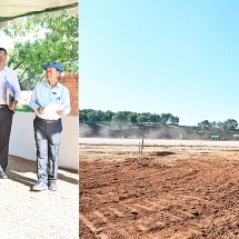 Acting President of the Republic of the Union of Myanmar, Chairman of State Security and Peace Commission of the Republic of the Union of Myanmar, Senior General Min Aung Hlaing inspects rural development and reconstruction undertakings in Nay Pyi Taw Council Area