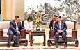 Acting President of the Republic of the Union of Myanmar, Chairman of State Security and Peace Commission of the Republic of the Union of Myanmar, Senior General Min Aung Hlaing meets member of the Standing Committee of the Yunnan Provincial Committee of the Chinese Communist Party and Secretary of Political and Legal Affairs Commission of the Yunnan Provincial Committee Mr. Hu Dapeng