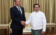 Acting President of the Republic of the Union of Myanmar, Chairman of State Security and Peace Commission of the Republic of the Union  of Myanmar, Senior General Min Aung Hlaing receives Minister  of Foreign Affairs of Malaysia 