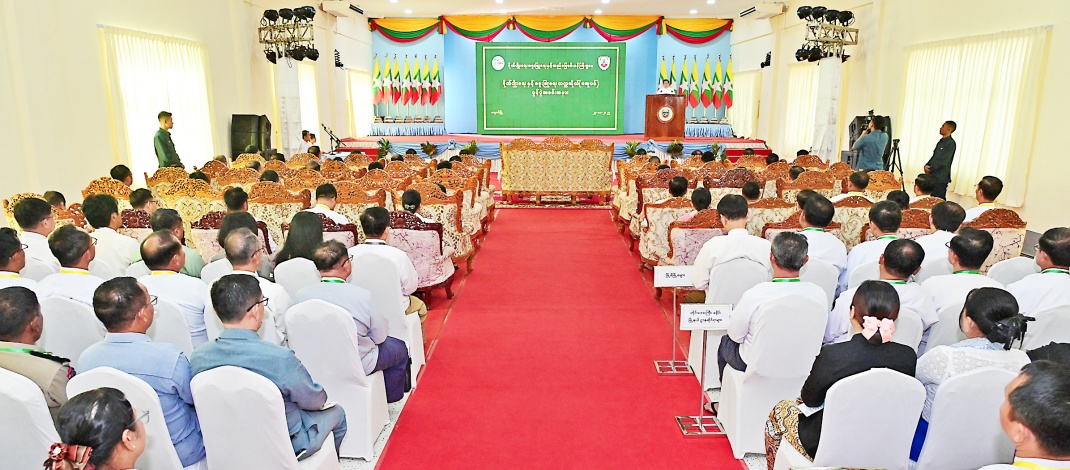 University of Agriculture and Livestock Breeding (Maubin) inaugurates Acting President of the Republic of the Union of Myanmar, Chairman of the State Security and Peace Commission, Senior General Min Aung Hlaing attends the opening of University of Agriculture and Livestock Breeding (Maubin) 