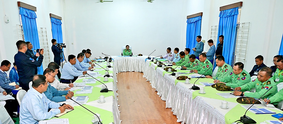 Acting President of the Republic of the Union of Myanmar, Chairman of State Security and Peace Commission, Senior General Min Aung Hlaing  inspects Civil Service Academy (Upper Myanmar), Police Officer Training School (Zeebingyi) and Central Fire Services Training School (PyinOoLwin) 