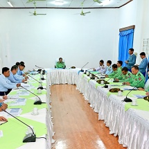 Acting President of the Republic of the Union of Myanmar, Chairman of State Security and Peace Commission, Senior General Min Aung Hlaing  inspects Civil Service Academy (Upper Myanmar), Police Officer Training School (Zeebingyi) and Central Fire Services Training School (PyinOoLwin) 